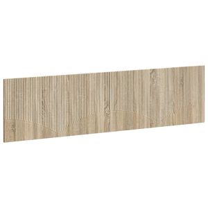 vidaXL Wall-Mounted Headboard HOORN Sonoma Oak Engineered Wood