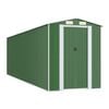 vidaXL Garden Shed Green 192x689x223 cm Galvanised Steel