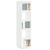 vidaXL Book Cabinet/Room Divider White 40x35x167 cm Solid Wood Pine