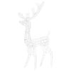 vidaXL Acrylic Reindeer Family Christmas Decoration 300 LED Cold White