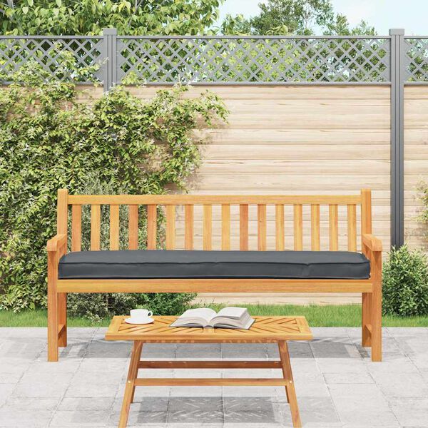 vidaXL Pallet Cushion Set 2 pcs Anthracite 180 x 40 x 8 cm