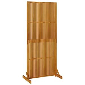 vidaXL Privacy Screen Indoor/Outdoor 180.5 cm Solid Acacia Wood