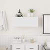 vidaXL Bathroom Wall Cabinet White 80x25x30 cm Engineered Wood