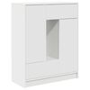 vidaXL Sideboard with Drawers and Doors White 73x31x90 cm
