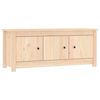 vidaXL Shoe Cabinet 110x38x45,5 cm Solid Wood Pine