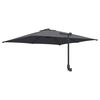 vidaXL Garden Parasol Anthracite and Black 248.5 x 247.5 x 160 cm