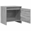 vidaXL Bedside Cabinet Grey Sonoma 45x34x44.5 cm Engineered Wood
