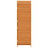 vidaXL Garden Shed Brown 55x52x174.5 cm Solid Wood Fir