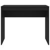 vidaXL Desk Black 90x40x72 cm Engineered Wood