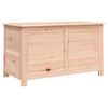 vidaXL Cushion Box | Natural wood | Solid Fir Wood | Medium | Cushion Box