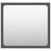 vidaXL Mirror | Grey | Engineered wood and acrylic | Medium | Mirror