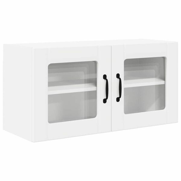 vidaXL Kitchen Cabinet with Door White 80 x 31 x 40 cm Engineered Wood