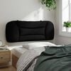 vidaXL Headboard Cushion "Hvar" Black 107 cm King Single Fabric