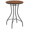 vidaXL Mosaic Bistro Table Terracotta &Oslash;50x70 cm Ceramic