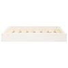 vidaXL Dog Bed White 71.5x54x9 cm Solid Wood Pine
