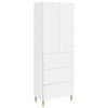 vidaXL Cabinet Set 2 pcs 66 x 34.5 x 90 cm Engineered Wood