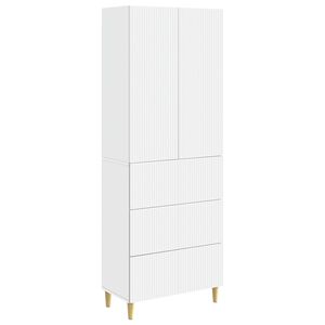 vidaXL Cabinet Set 2 pcs 66 x 34.5 x 90 cm Engineered Wood
