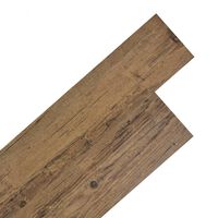 vidaXL Self-adhesive PVC Flooring Planks 2.51 m² 2 mm Walnut Brown
