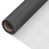 vidaXL Mesh Screen Fiberglass 112x500 cm Black