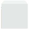 vidaXL Wall Cabinet White 70x42.5x40 cm Engineered Wood