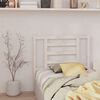 vidaXL Bed Headboard White 96x4x100 cm Solid Wood Pine