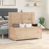 vidaXL Storage Box 110x50x45.5 cm Solid Wood Pine