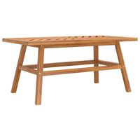 vidaXL Coffee Table 100x50x45 cm Solid Wood Acacia