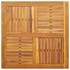 vidaXL Table Top 90x90x2,2 cm Square Solid Wood Acacia