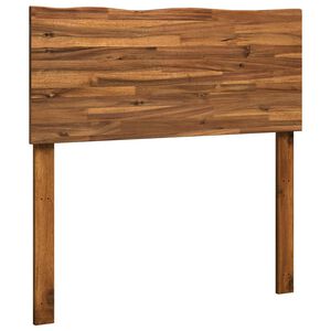 vidaXL Live Edge Headboard ROSTOCK Natural 90 cm Solid Acacia Wood