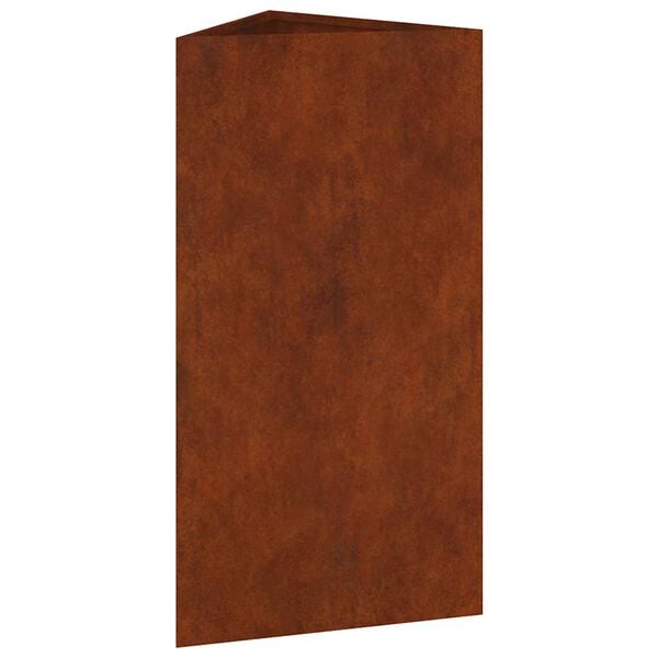 vidaXL Garden Planter 40x34.5x75 cm Corten Steel