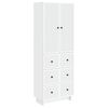 vidaXL Cabinet Set 2 pcs 66 x 34.5 x 90 cm Engineered Wood