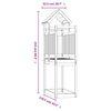 vidaXL Play Tower 52.5x110.5x214 cm Solid Wood Douglas
