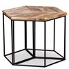 vidaXL Coffee Table | Mango wood | Solid mango wood, Iron | Medium | Modular