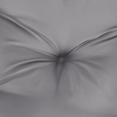 vidaXL Pallet Cushion Grey 120x40x12 cm Fabric
