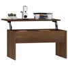 vidaXL Coffee Table Brown Oak 80x50.5x41.5 cm Engineered Wood