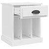 vidaXL Bedside Cabinets 2 pcs White 43x36x50 cm