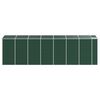 vidaXL Garden Shed Green 191x640x198 cm Galvanised Steel