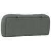 vidaXL Headboard Cushion "Hvar" Dark Grey 107 cm King Single Fabric