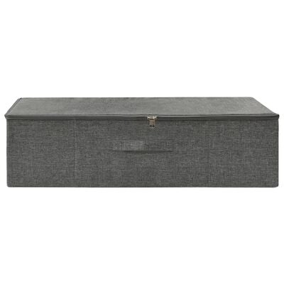 vidaXL Storage Box Fabric 70x40x18 cm Anthracite