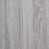 vidaXL Bathroom Cabinet Grey Sonoma 65x33x60 cm Engineered Wood