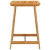 vidaXL 5 Piece Outdoor Bar Set Solid Acacia Wood