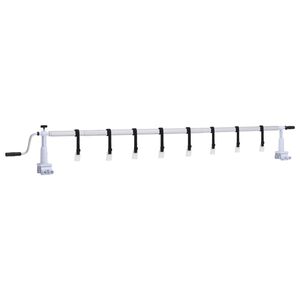 vidaXL Pool Cover Roller with Plastic Base