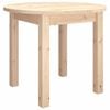 vidaXL Coffee Table &Oslash; 55x45 cm Solid Wood Pine