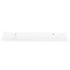vidaXL Wall Shelves 2 pcs High Gloss White 40x9x3 cm