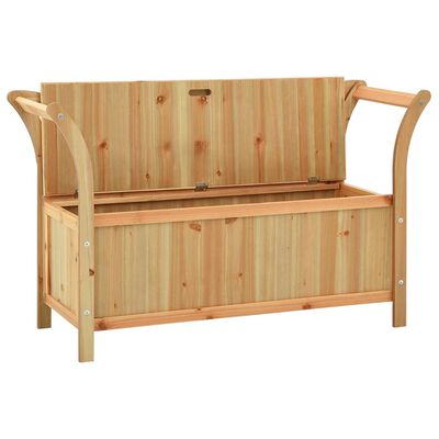 vidaXL Bench 107x45x75.5 cm Solid Wood Fir