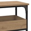 vidaXL Console Table Artisan oak 100 x 29 x 75 cm Engineered wood