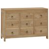 vidaXL Chest of Drawers 80x30x55 cm Solid Wood Teak