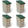vidaXL Butterfly House 14 x 15 x 22 cm Set of 4