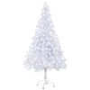 vidaXL Artificial Christmas Tree | White | PVC, plastic | 120 cm
