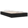 vidaXL Ottoman Storage Bed Frame without Mattress Black King Single Fabric